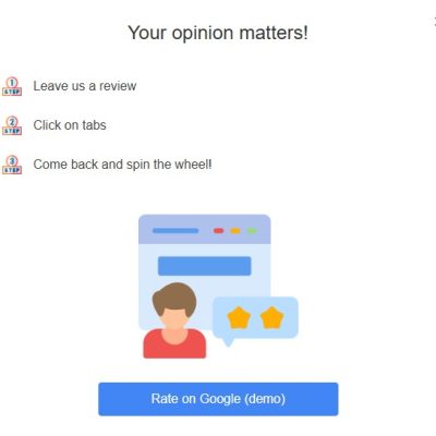 Rate on google